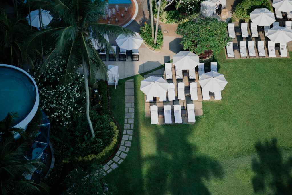 resort drone video